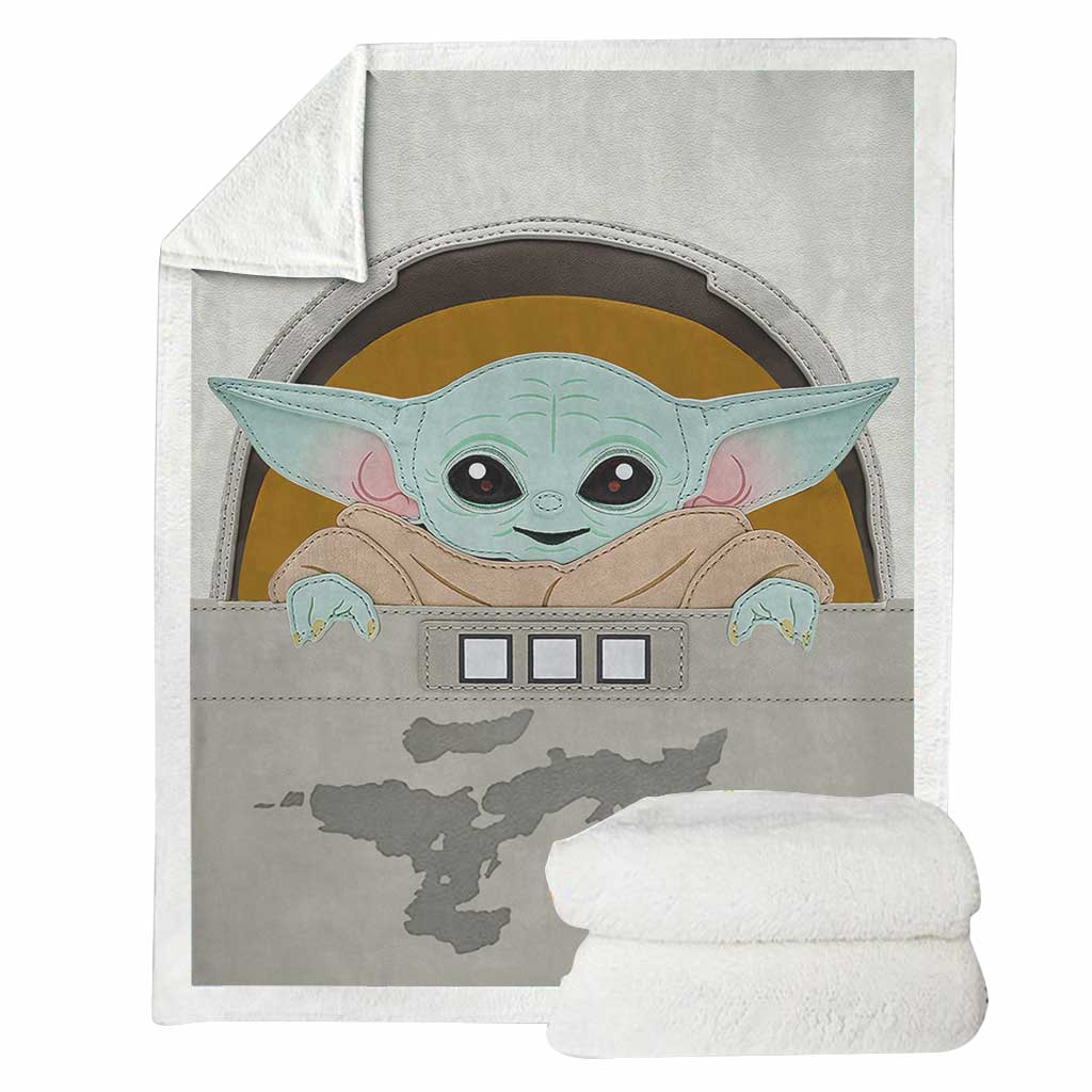 Personalized Baby Blanket with Cute Character Custom Name Gift
