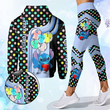 Load image into Gallery viewer, Personalized Ohana Hoodie and Leggings Set Cute Gift Idea
