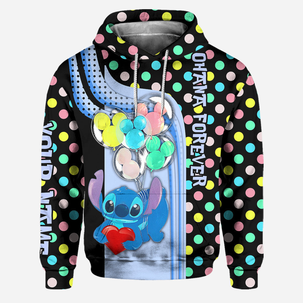 Personalized Ohana Hoodie and Leggings Set Cute Gift Idea