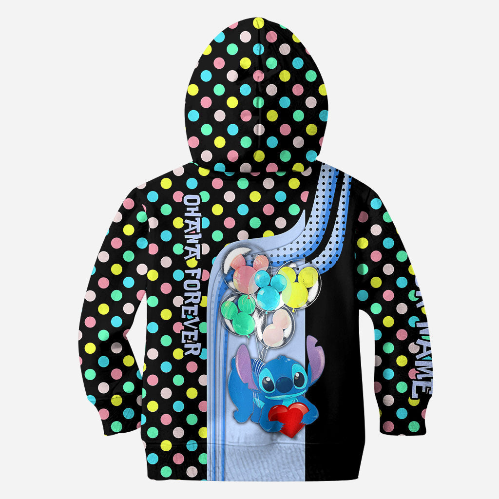 Personalized Ohana Hoodie and Leggings Set Cute Gift Idea