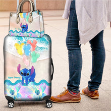 Load image into Gallery viewer, Personalized Ohana Leather Handbag &amp; Luggage Cover Gift

