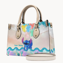 Load image into Gallery viewer, Personalized Ohana Leather Handbag &amp; Luggage Cover Gift
