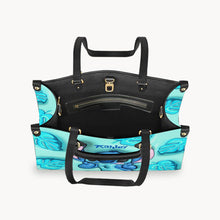 Load image into Gallery viewer, Personalized Ohana Leather Handbag with Custom Name Gift for Her
