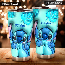Load image into Gallery viewer, Personalized Ohana Tumbler Custom Name Gift for Birthday
