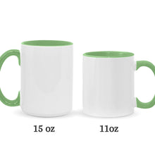 Load image into Gallery viewer, Personalized Grinch Accent Mug Custom Name Christmas Gift
