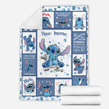 Load image into Gallery viewer, Personalized Autism Awareness Blanket Custom Name Gift Idea
