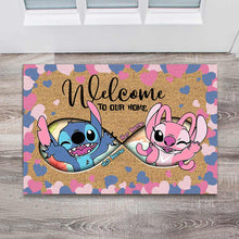 Load image into Gallery viewer, Personalized Couple Doormat with Custom Names - Welcome Home Gift
