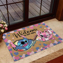 Load image into Gallery viewer, Personalized Couple Doormat with Custom Names - Welcome Home Gift
