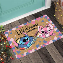 Load image into Gallery viewer, Personalized Couple Doormat with Custom Names - Welcome Home Gift
