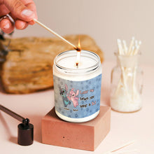 Load image into Gallery viewer, Personalized Ohana Candle Custom Name Couples Gift
