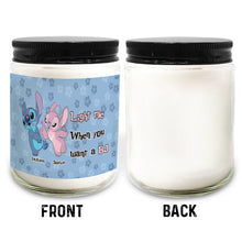 Load image into Gallery viewer, Personalized Ohana Candle Custom Name Couples Gift
