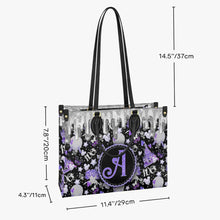 Load image into Gallery viewer, Personalized Leather Handbag with Magical Dripping Design for Women
