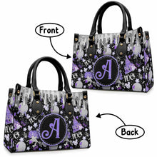 Load image into Gallery viewer, Personalized Leather Handbag with Magical Dripping Design for Women
