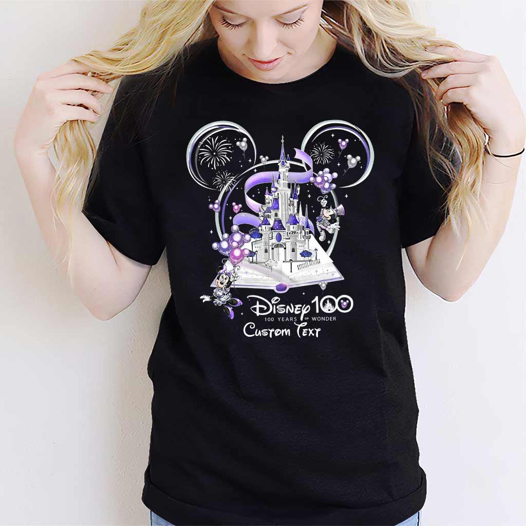 Personalized Disney 100 Years of Wonder T-shirt & Hoodie Gift