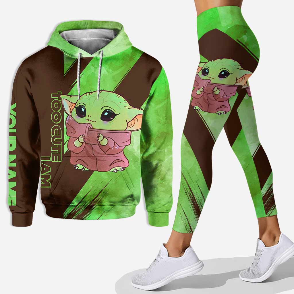 Personalized Hoodie and Leggings Set Cute Design for Kids