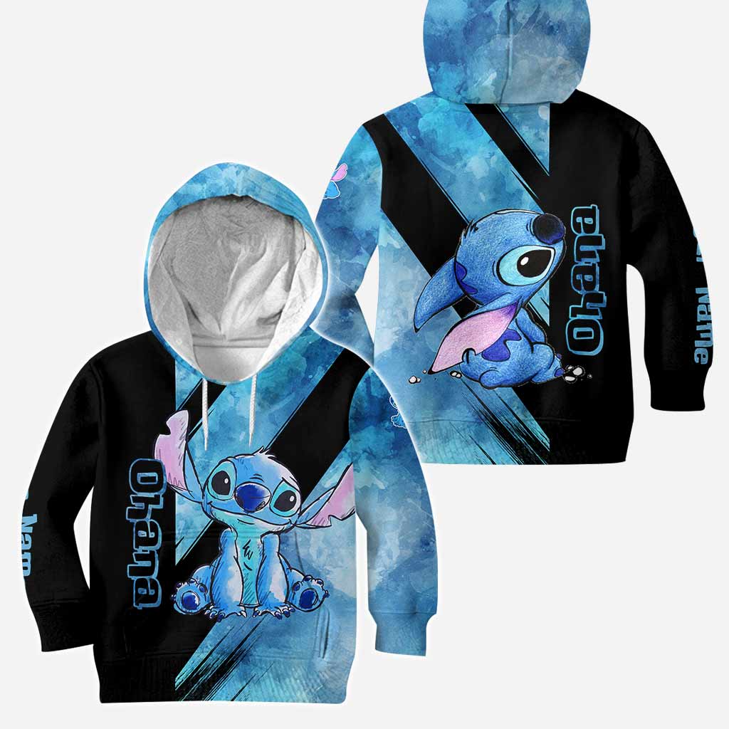 Personalized Hoodie and Leggings Set Ohana Custom Name Gift