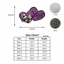 Load image into Gallery viewer, Personalized Heart-Shaped Doormat Custom Couple Gift Home Sweet Home
