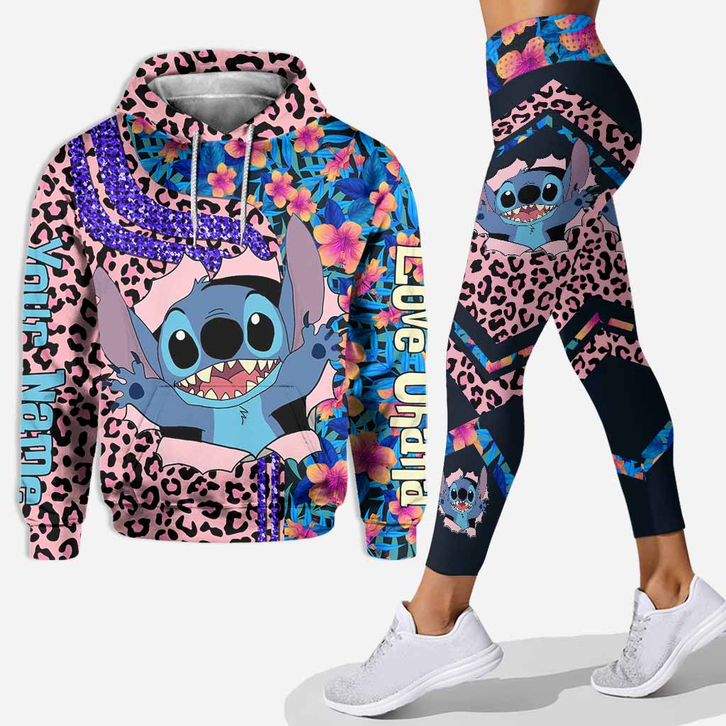 Personalized Hoodie and Leggings Set for Kids | Custom Name Gift