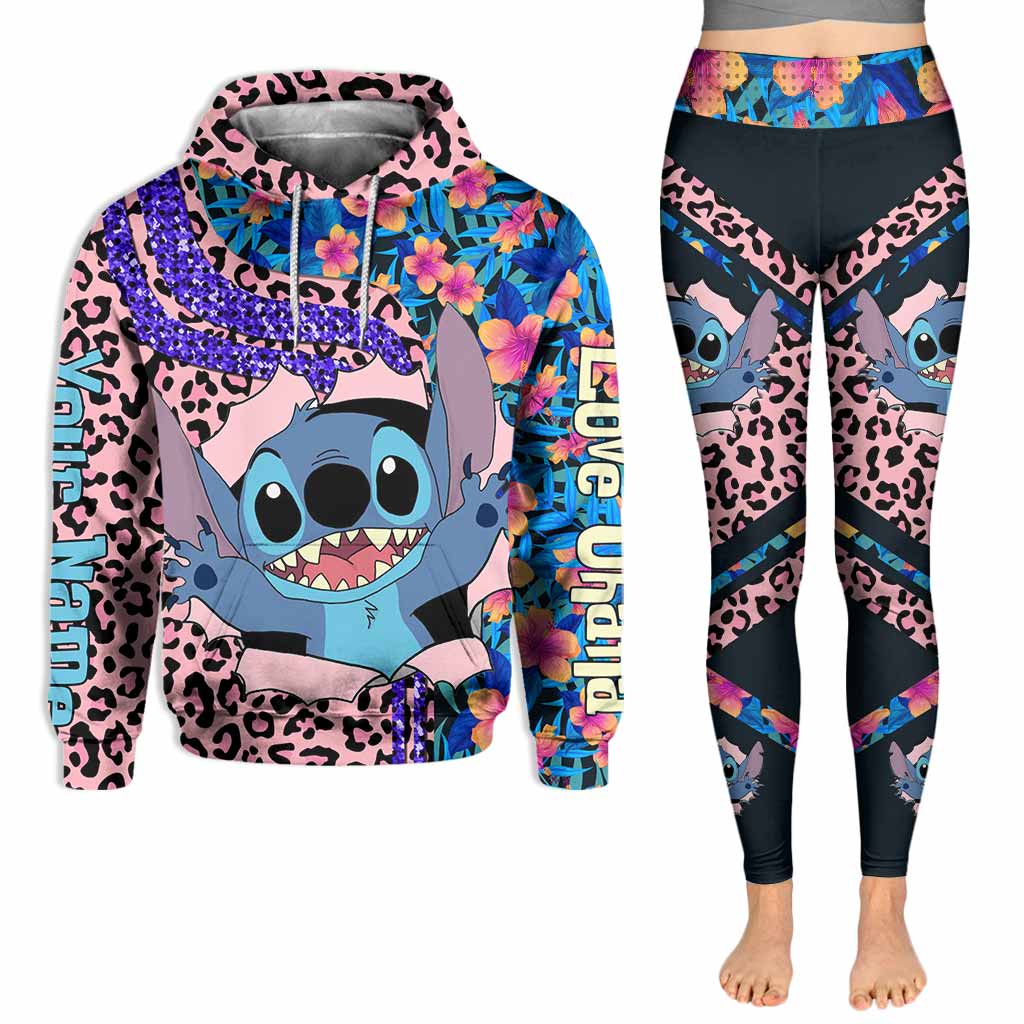Personalized Hoodie and Leggings Set for Kids | Custom Name Gift