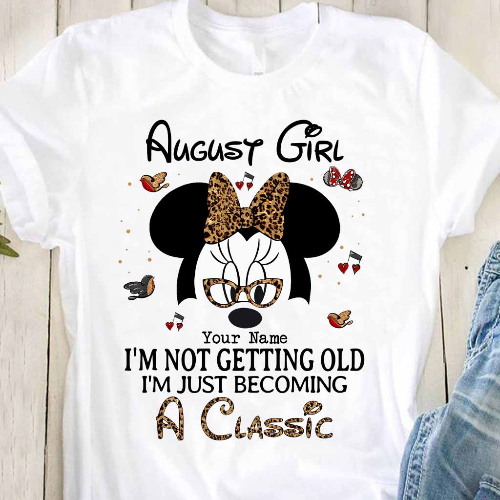 Personalized Classic Mouse T-Shirt & Hoodie for Birthday Gift