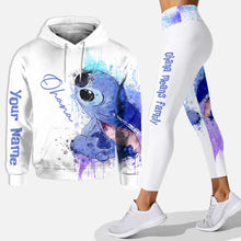Load image into Gallery viewer, Personalized Ohana Hoodie and Leggings Set Custom Name Gift

