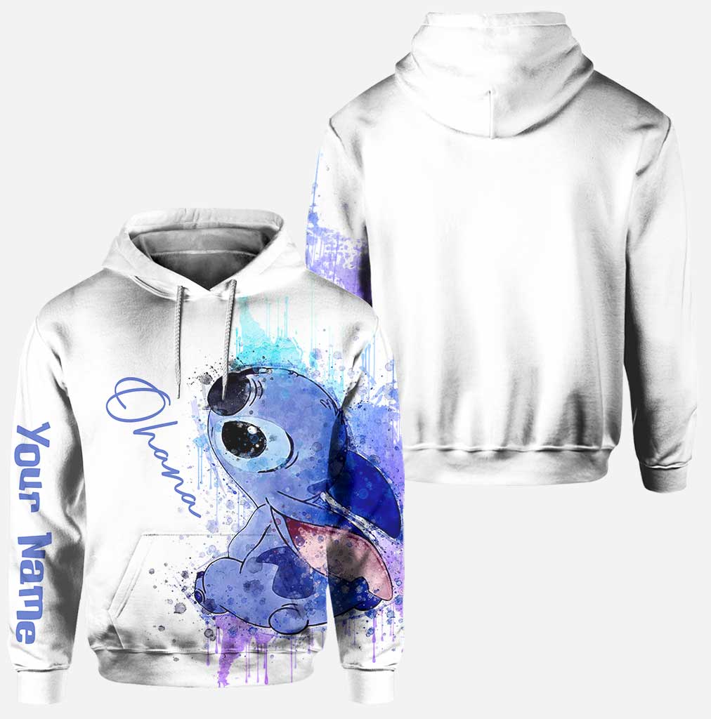Personalized Ohana Hoodie and Leggings Set Custom Name Gift