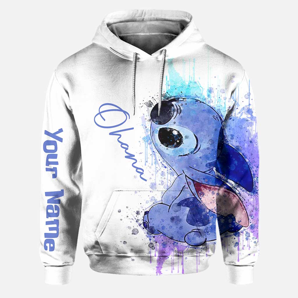Personalized Ohana Hoodie and Leggings Set Custom Name Gift