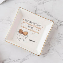 Load image into Gallery viewer, Personalized Jewelry Dish with Inspirational Quote for Mom
