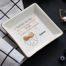Load image into Gallery viewer, Personalized Jewelry Dish with Inspirational Quote for Mom
