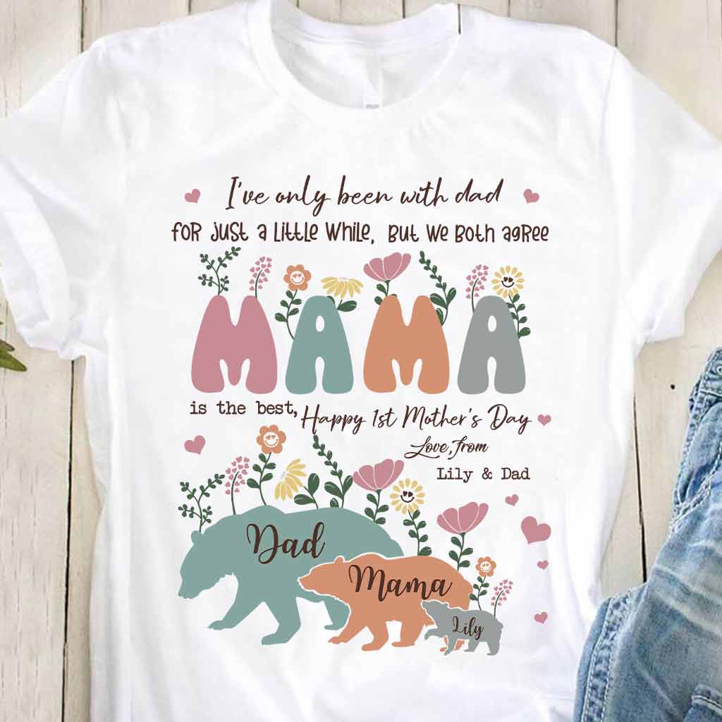 Personalized Mother's Day T-Shirt and Hoodie Gift for Mom