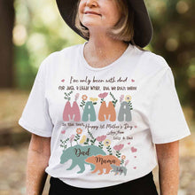 Load image into Gallery viewer, Personalized Mother's Day T-Shirt and Hoodie Gift for Mom
