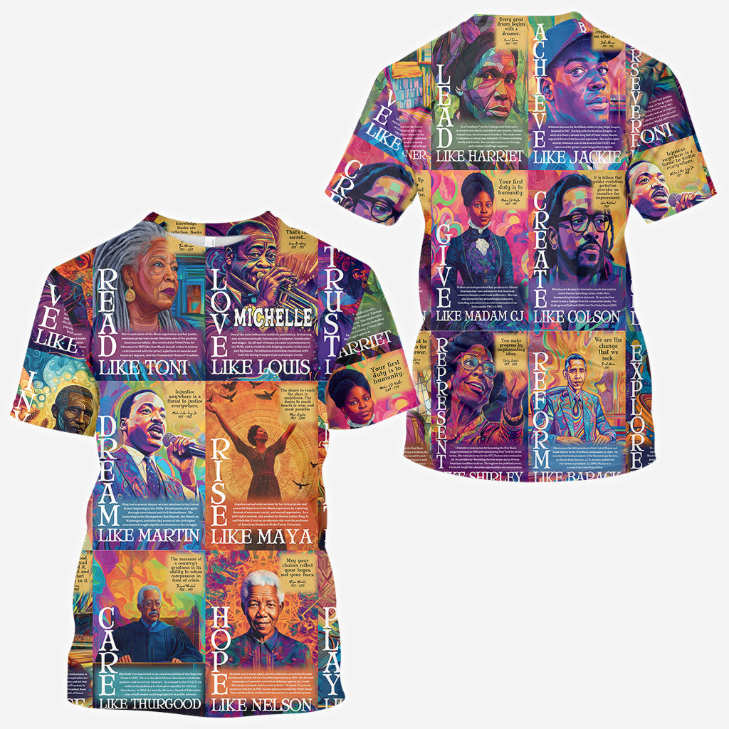 Personalized All Over Shirt with Inspirational Quotes for Men and Women