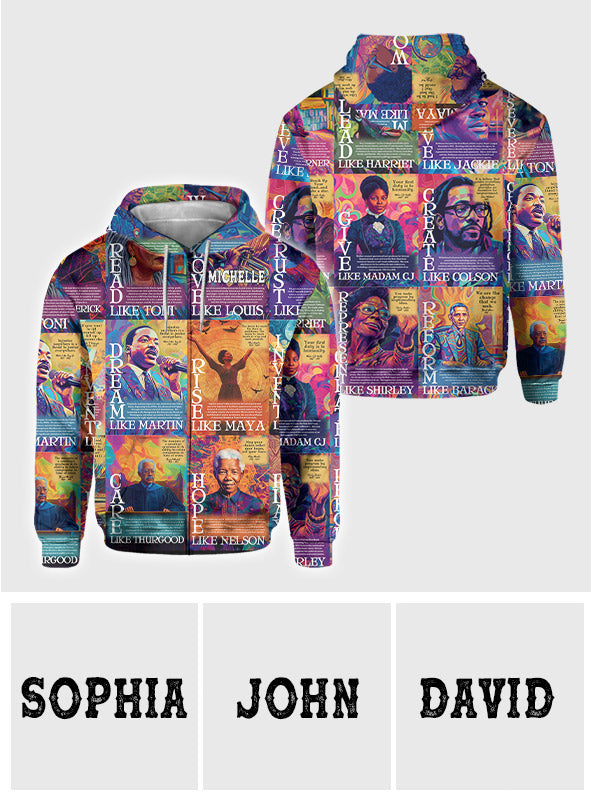 Personalized All Over Shirt with Inspirational Quotes for Men and Women