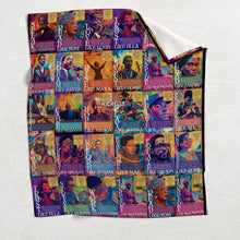 Load image into Gallery viewer, Personalized African American Inspirational Blanket Gift for Mom
