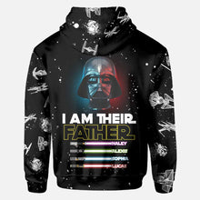 Load image into Gallery viewer, Personalized I Am Their Father Hoodie Custom Name Gift for Dad
