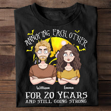 Load image into Gallery viewer, Personalized Nightmare T-shirt and Hoodie Gift for Couples
