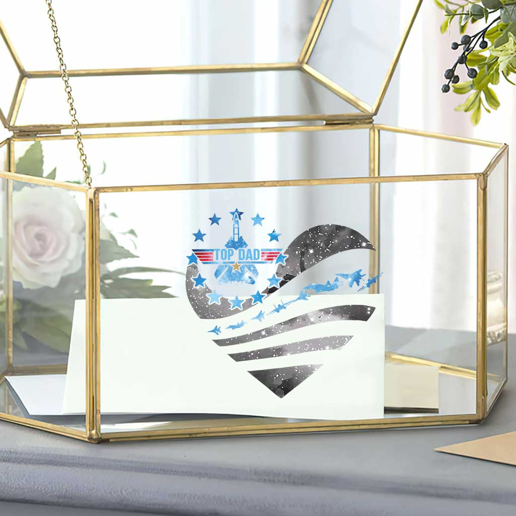 Personalized Top Dad Decal for Cars and Windows | Custom Design