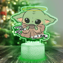 Load image into Gallery viewer, Personalized LED Shaped Light Base Cute Character Gift Idea
