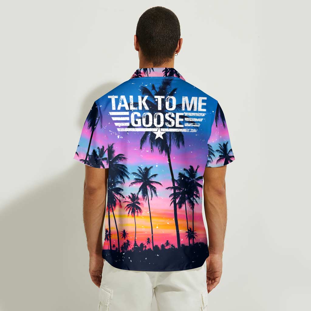 Personalized Top Gun Hawaiian Shirt Custom Name Gift