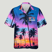 Load image into Gallery viewer, Personalized Top Gun Hawaiian Shirt Custom Name Gift
