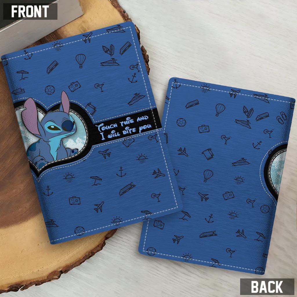 Personalized Travel Passport Holder with Fun Design Gift Idea