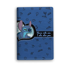 Load image into Gallery viewer, Personalized Travel Passport Holder with Fun Design Gift Idea
