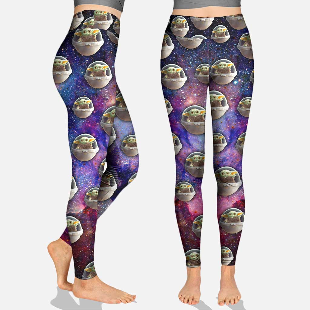 Personalized Galaxy Hoodie & Leggings Set Custom Name Gift