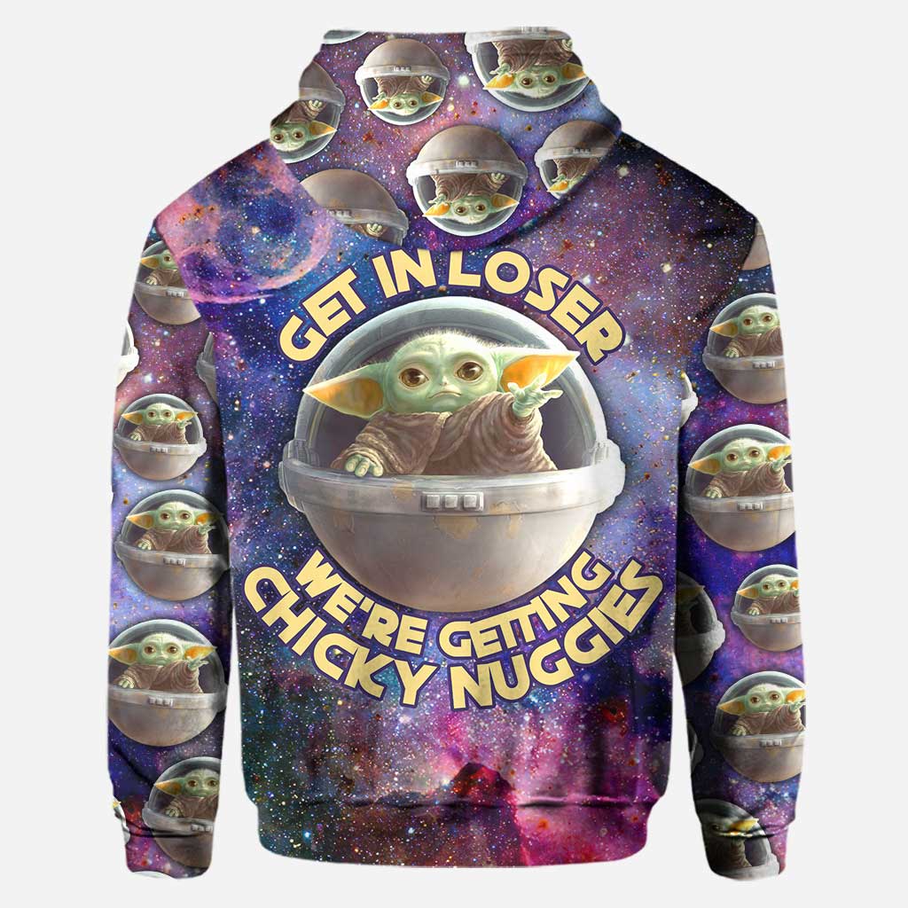 Personalized Galaxy Hoodie & Leggings Set Custom Name Gift