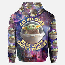 Load image into Gallery viewer, Personalized Galaxy Hoodie &amp; Leggings Set Custom Name Gift
