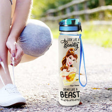 Load image into Gallery viewer, Personalized Water Tracker Bottle with Infuser for Hydration Gift
