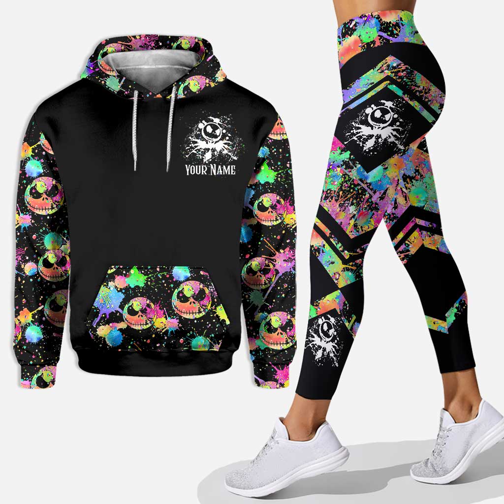 Personalized Nightmare Hoodie and Leggings Custom Name Gift
