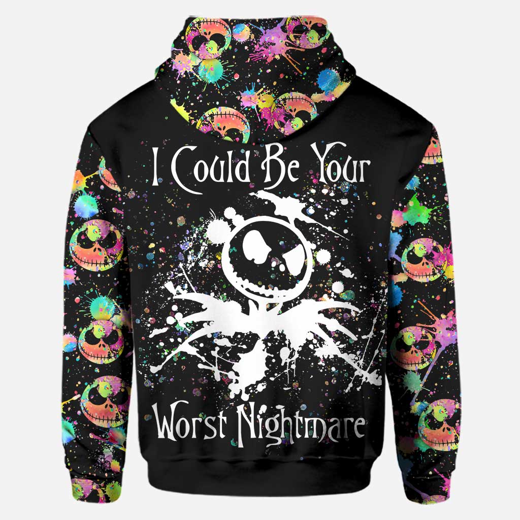 Personalized Nightmare Hoodie and Leggings Custom Name Gift