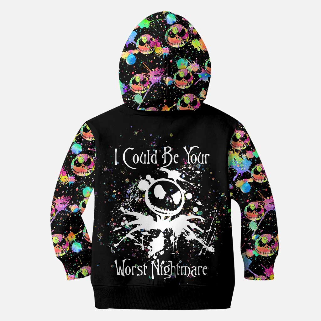 Personalized Nightmare Hoodie and Leggings Custom Name Gift