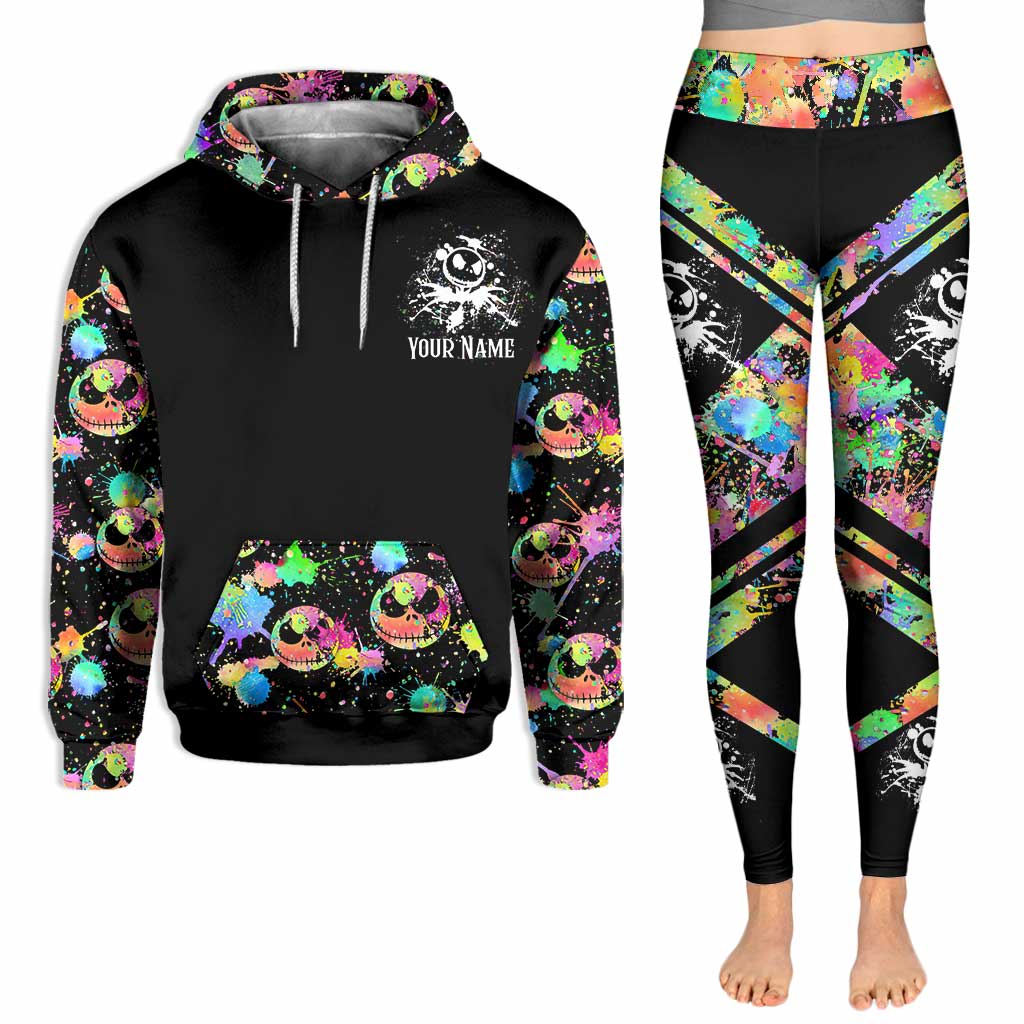 Personalized Nightmare Hoodie and Leggings Custom Name Gift